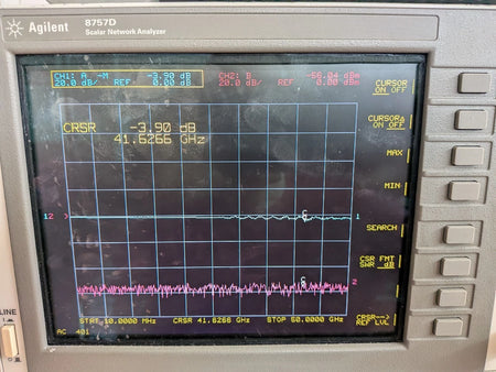 Huber & SUHNER Minibend Flex Cable! 50 GHz! Sma/3.5mm LIMIT 1 MAX! R-10" 25.4cm