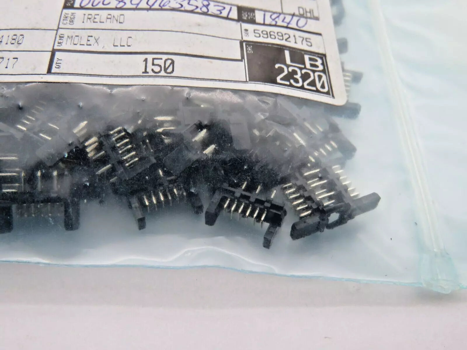 MOLEX 903250006 Head Connector 1.27mm PCB Mount