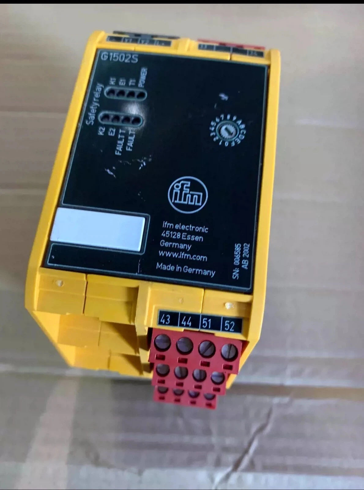 IFM G1502S Sensor: High-Performance Industrial Proximity Sensor