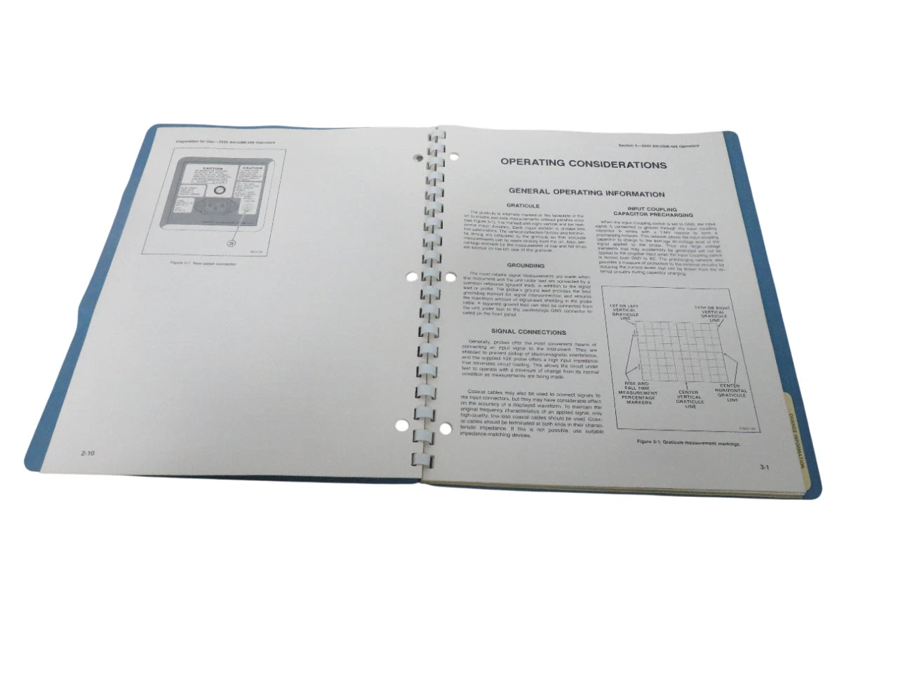 Original Tektronix 2235 AN/USM-488 Oscilloscope Instruction Manual