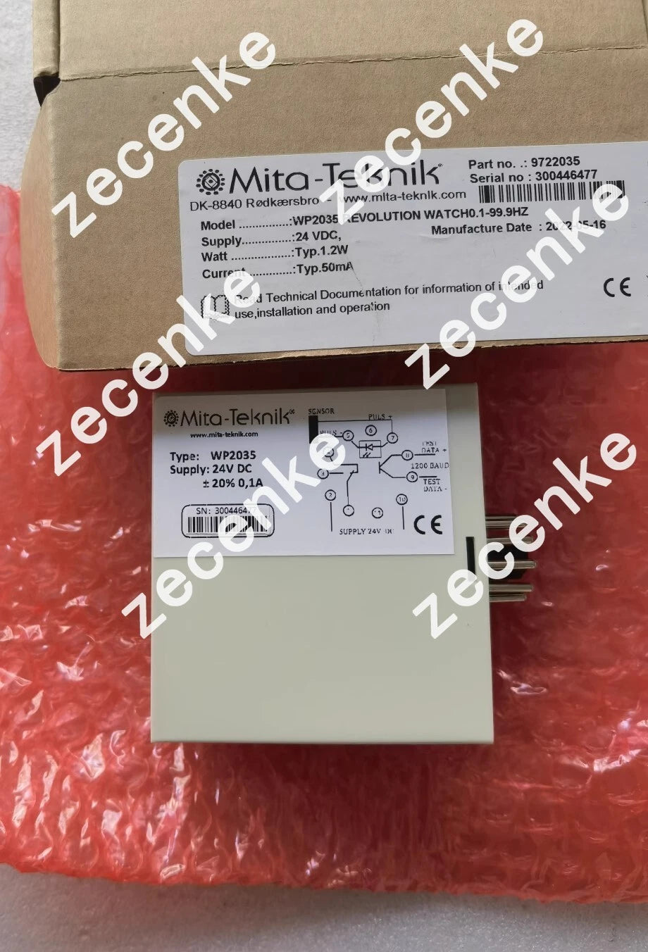NEW Mita-Teknik WP2035 Overspeed Module for Enhanced Safety