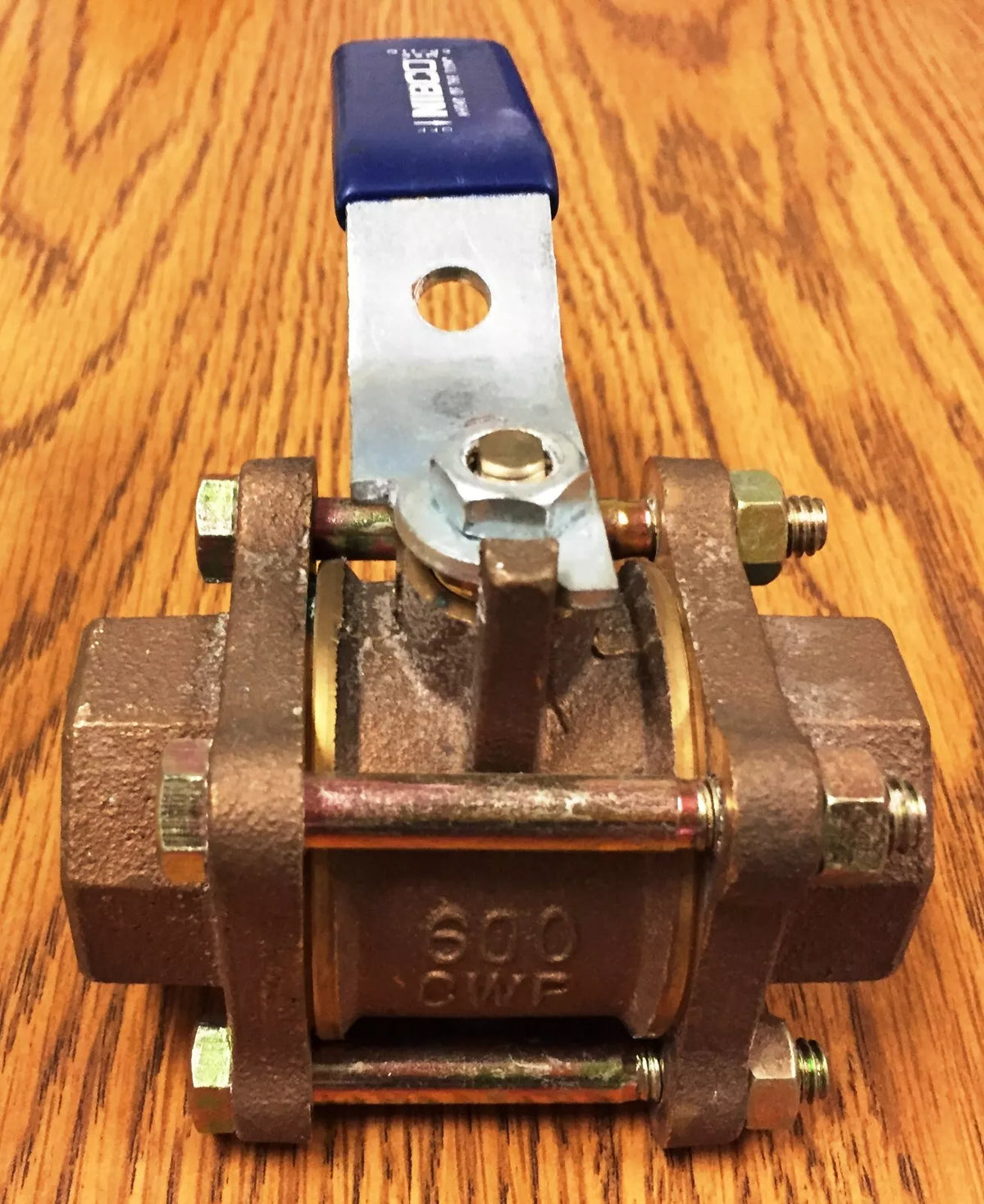 Nibco Material # NL9950A T-595-Y 1 3PC THRD Ball Full Port BRZ Ball Valve