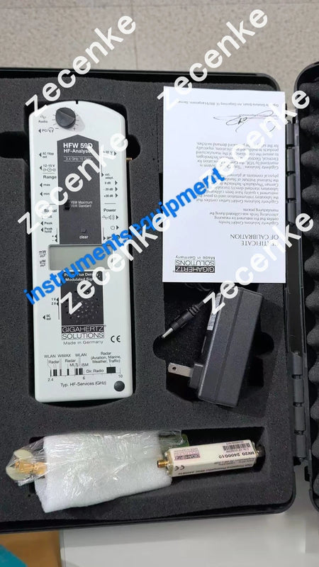GIGAHERTZ HFW 59D High-frequency Analyzer 2.4 - 10GHz+HV20 2400G10 Sensor