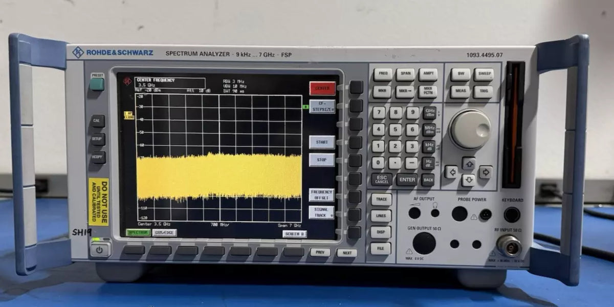 R&S FSP7 B-16 K05 Spectrum Analyzer 9KHz to 7GHz