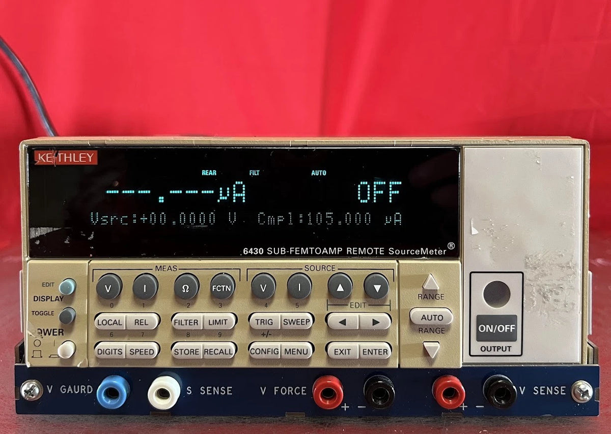 Keithley 6430 Sub-Femtoamp Remote SourceMeter, SN 0803156