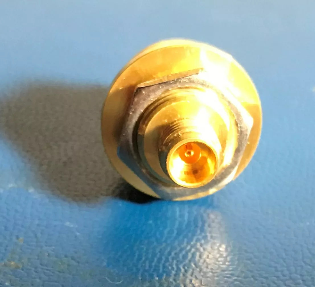 Keysight Agilent 5062-7243 2.4mm (F) to 2.4mm (F) Chassis Bulkhead Adapter
