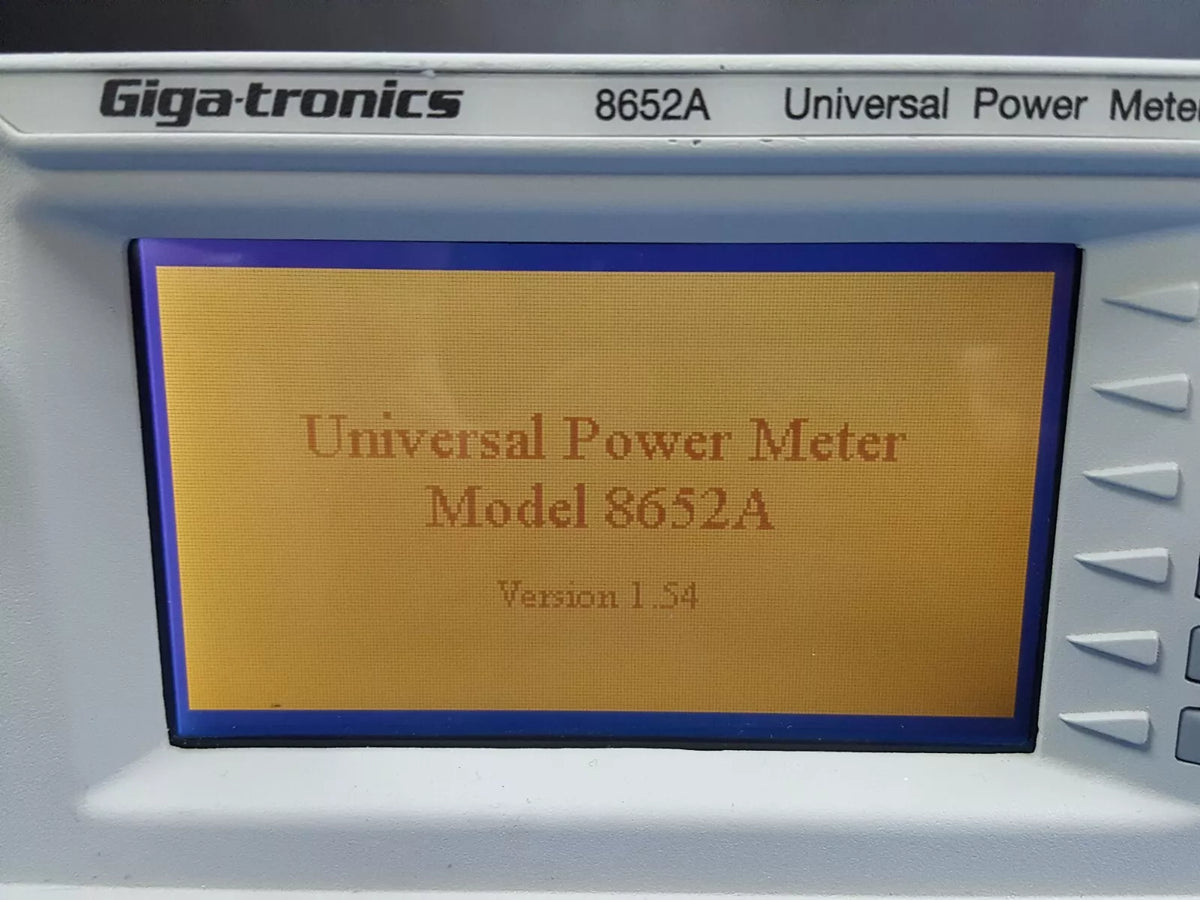 Gigatronics 8652A Universal Power Meter with Option 12 (0398)