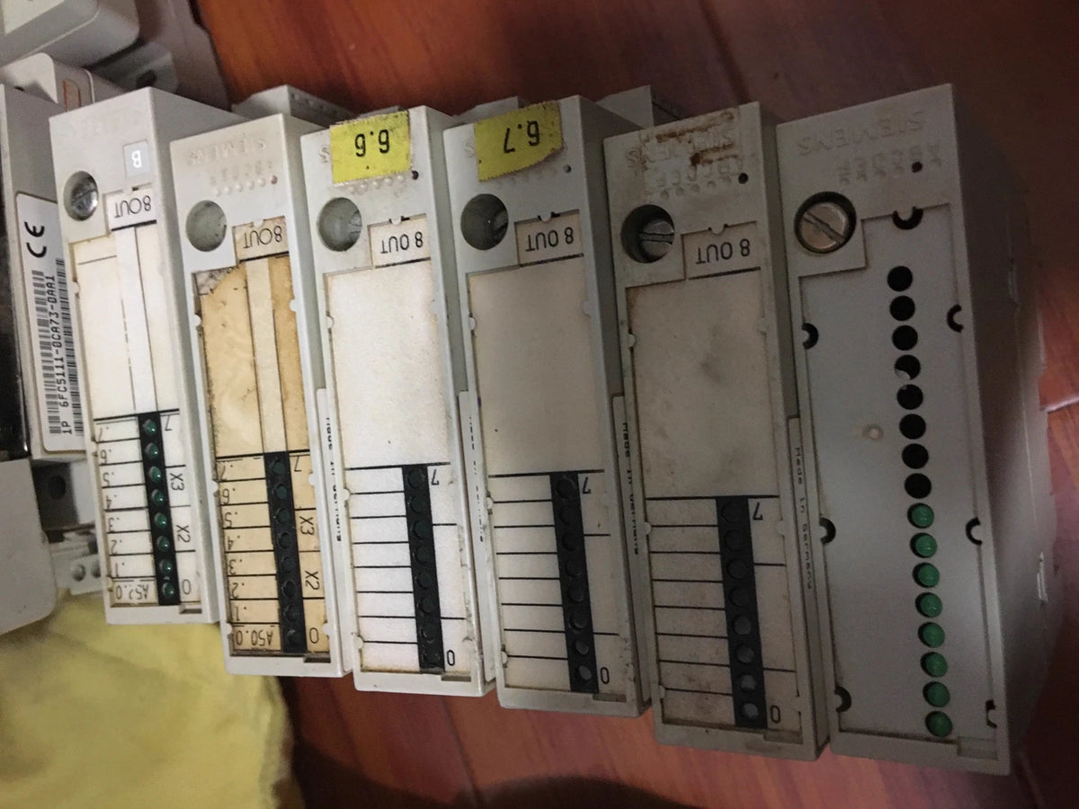 Siemens 6FC5111-0CA03-0AA2 & 6FC5111-0CA03-0AA1 CNC Control Panels