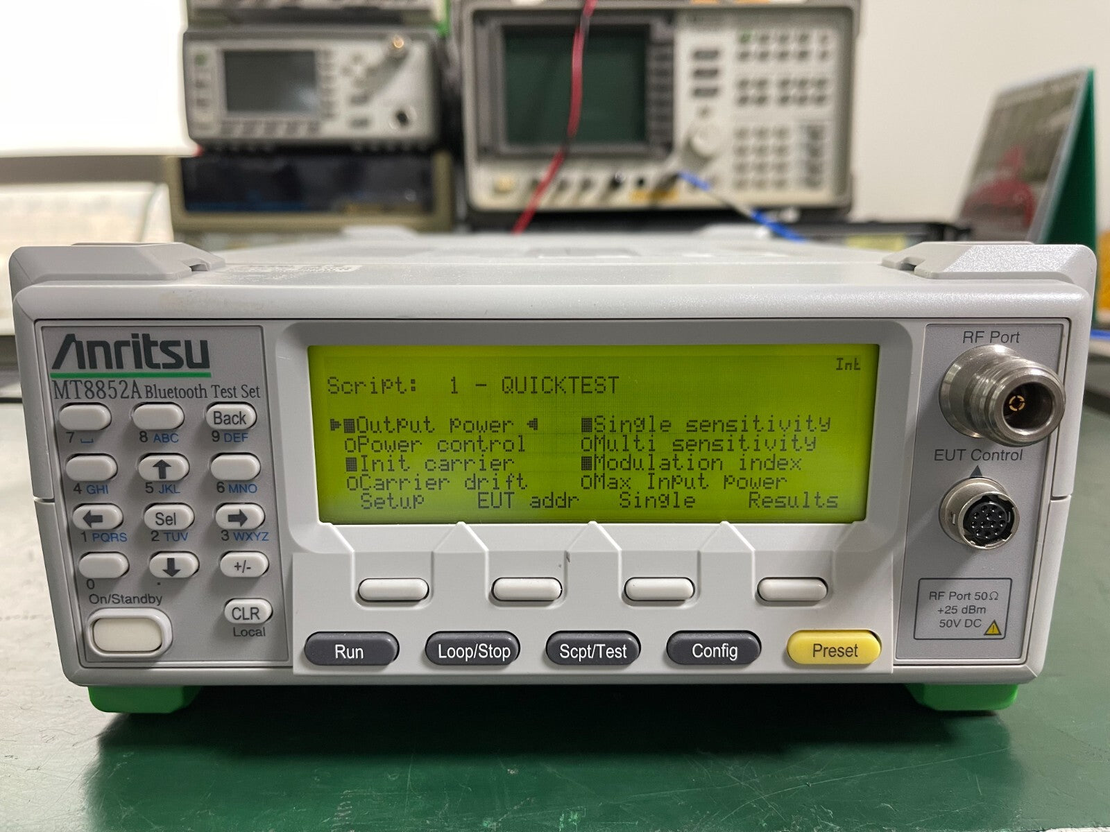 Anritsu MT8852A Bluetooth Test Set _6K00000980 - XG eqpt