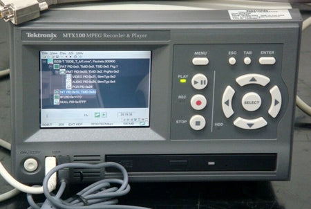Tektronix MTX100-opt001 MPEG Recorder&Player