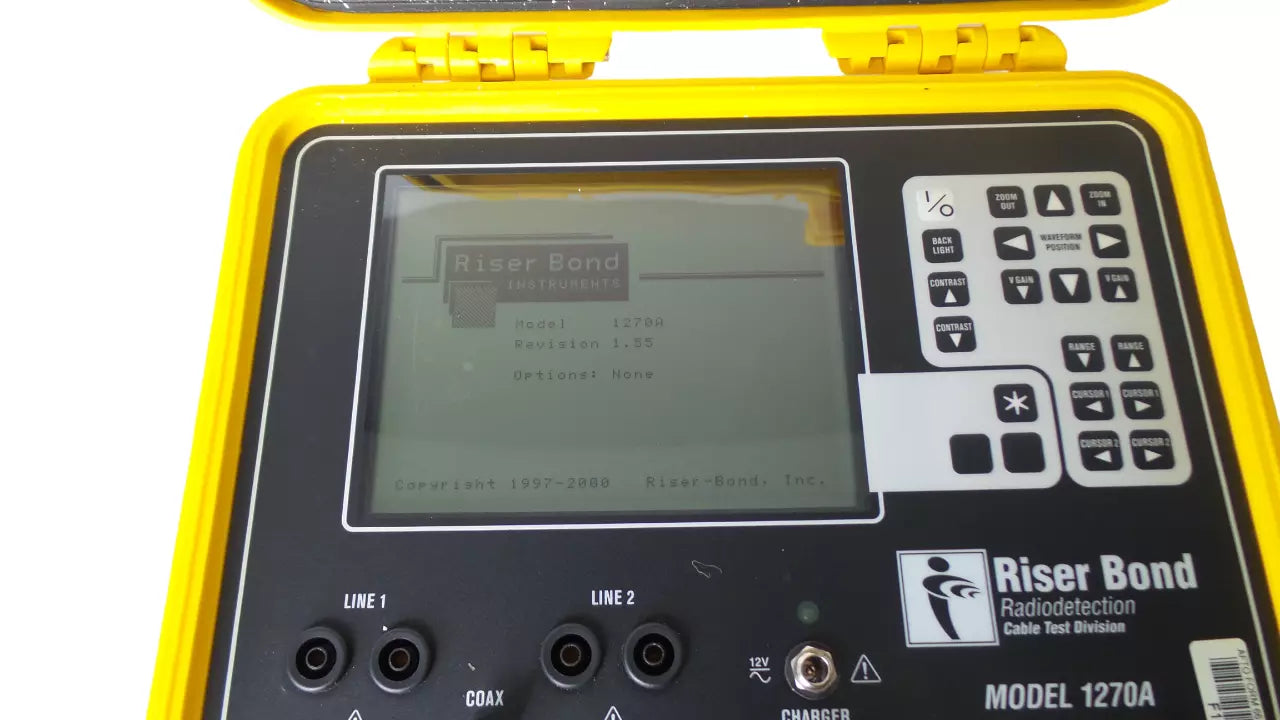 Riserbond 1270A Metallic TDR Cable Fault Locator