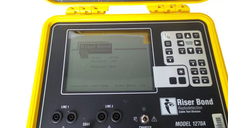 Riserbond 1270A Metallic TDR Cable Fault Locator