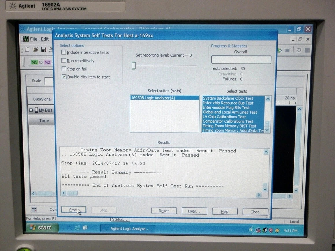 Agilent 16902A Logic Analyzer System Main Frame