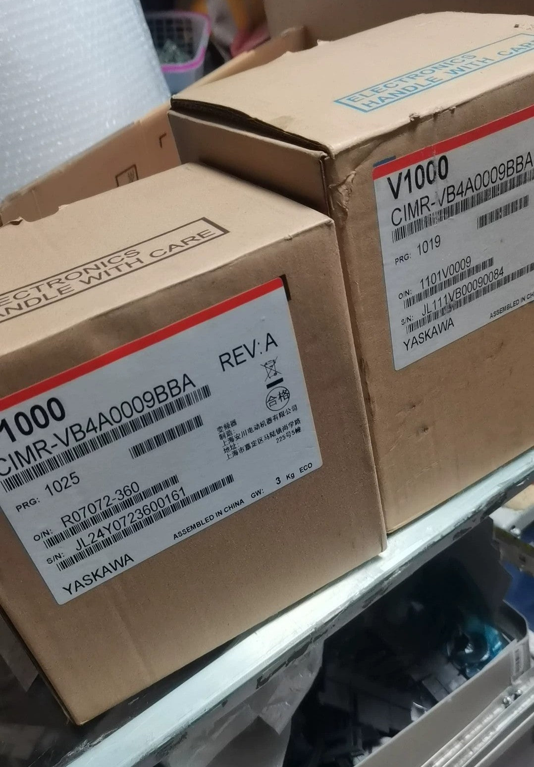 Yaskawa CIMR-VB4A0009BBA Converter