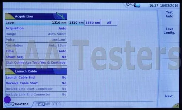 JDSU T-BERD MTS 4000 4146 Quad SM MM Fiber OTDR 850/1300/1310/1550 T BERD