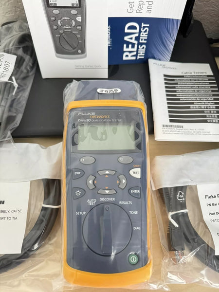 Fluke Networks Cable IQ Qualification Tester CIQ-100 /New Sealed