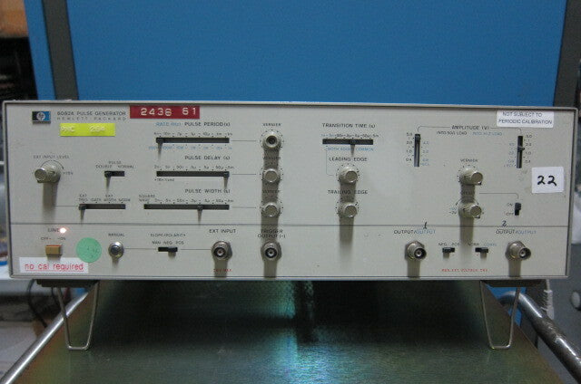 HP Agilent 8082A 250MHz Dual-Output Pulse Generator