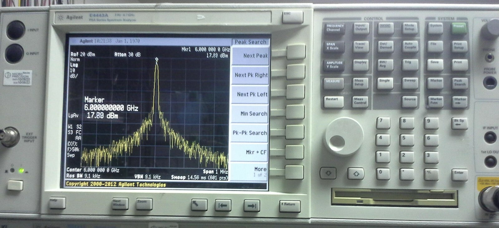 E4443A Spectrum Analyzer