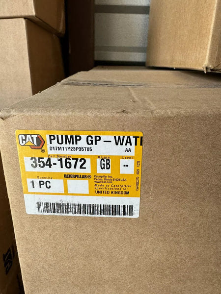 CAT 354-1672 Water Pump, New Sealed