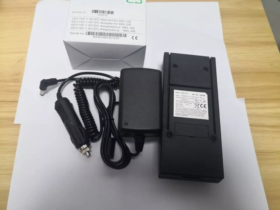 GKL211 Charger for GEB211, GEB212, GEB221, GEB222 Battery Total Stations