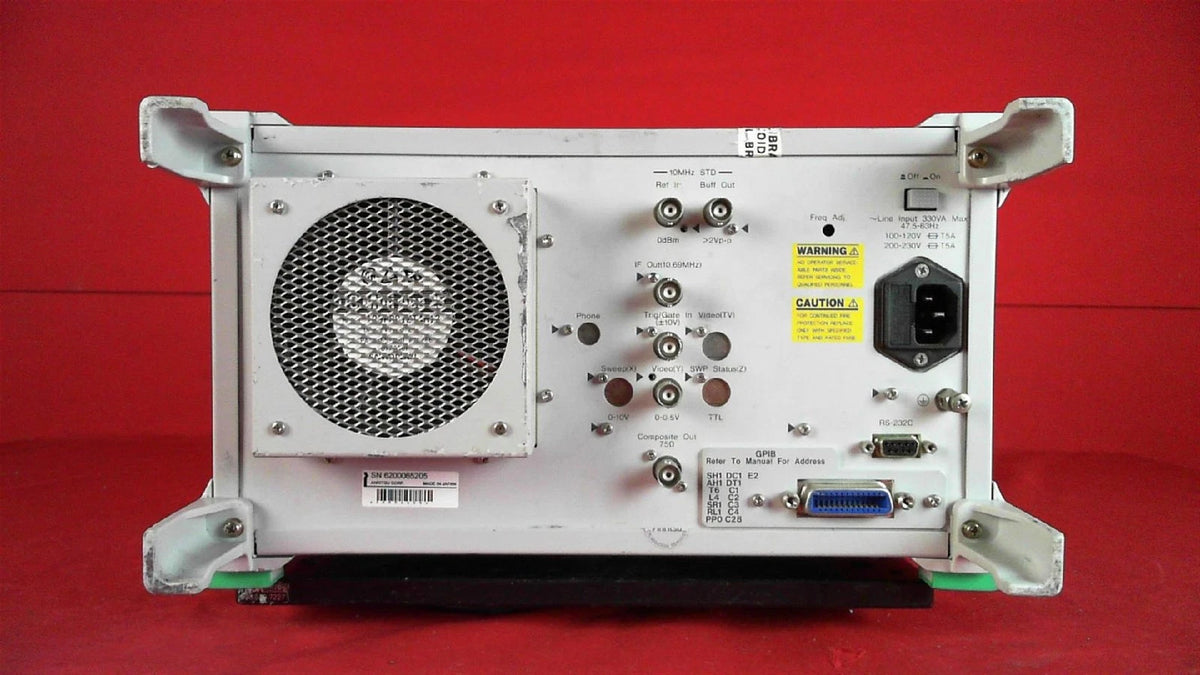 Anritsu MS2661N 100Hz - 3GHz Spectrum Analyzer 6200065205