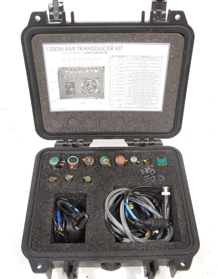 Olympus Sonic 1200M EMI Ultrasonic Flaw Detector with Transducer Kit