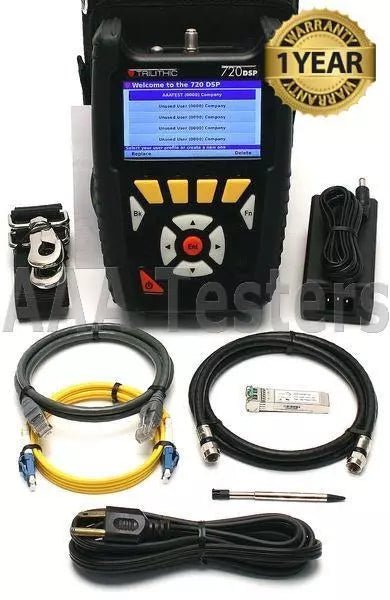 Trilithic 720 DSP Docsis 3.0 CATV & Gigabit Ethernet Tester Meter 720DSP 720 - DSP - XG eqpt