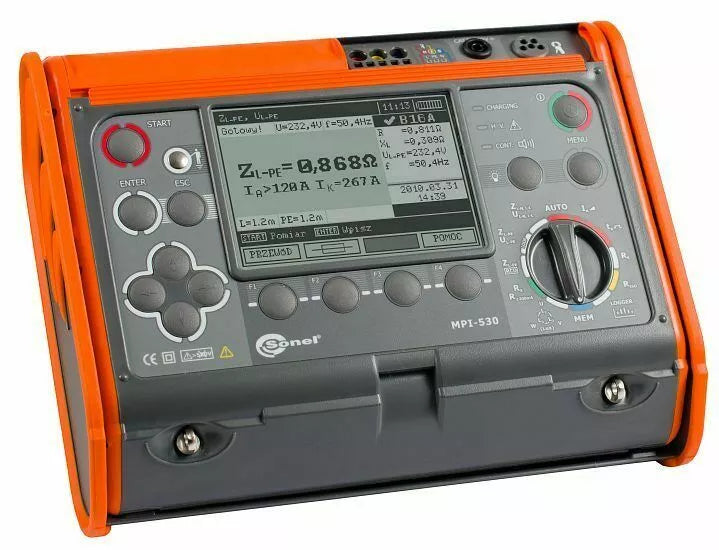 Sonel MPI-530 Multifunction Electrical Installation Meter 44A Phase-To-Phase - XG eqpt