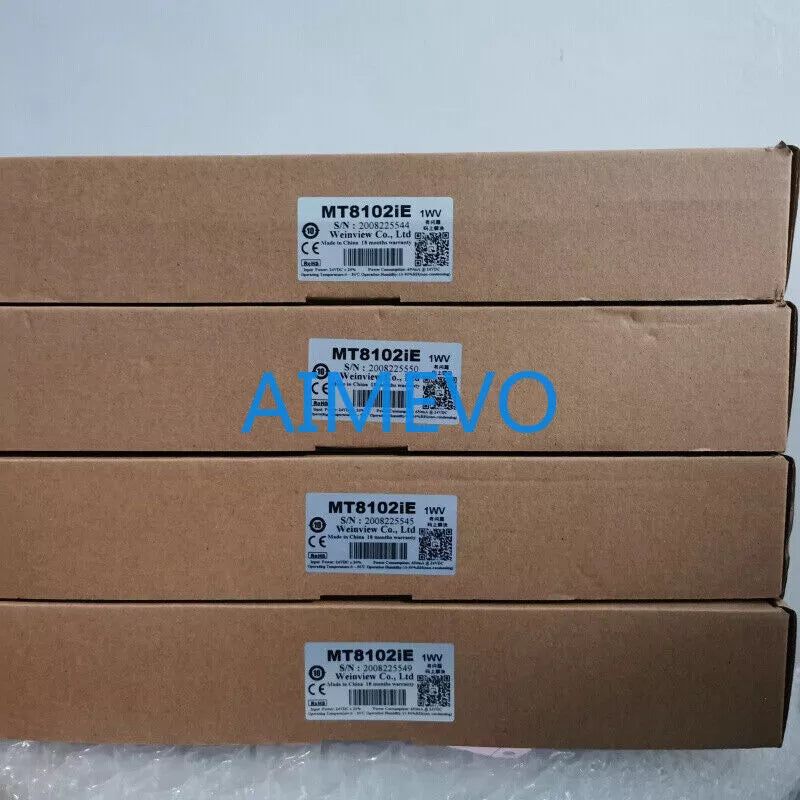 1P New Weinuiew MT8102IE HMI Touch Screen 10.1inch In Box