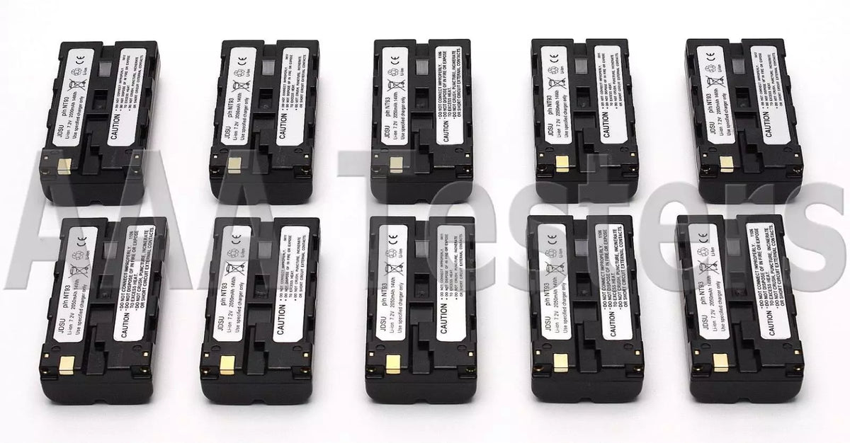 JDSU Test-Um Validator NT93 Lot Of 10 Brand New Batteries Battery - XG eqpt