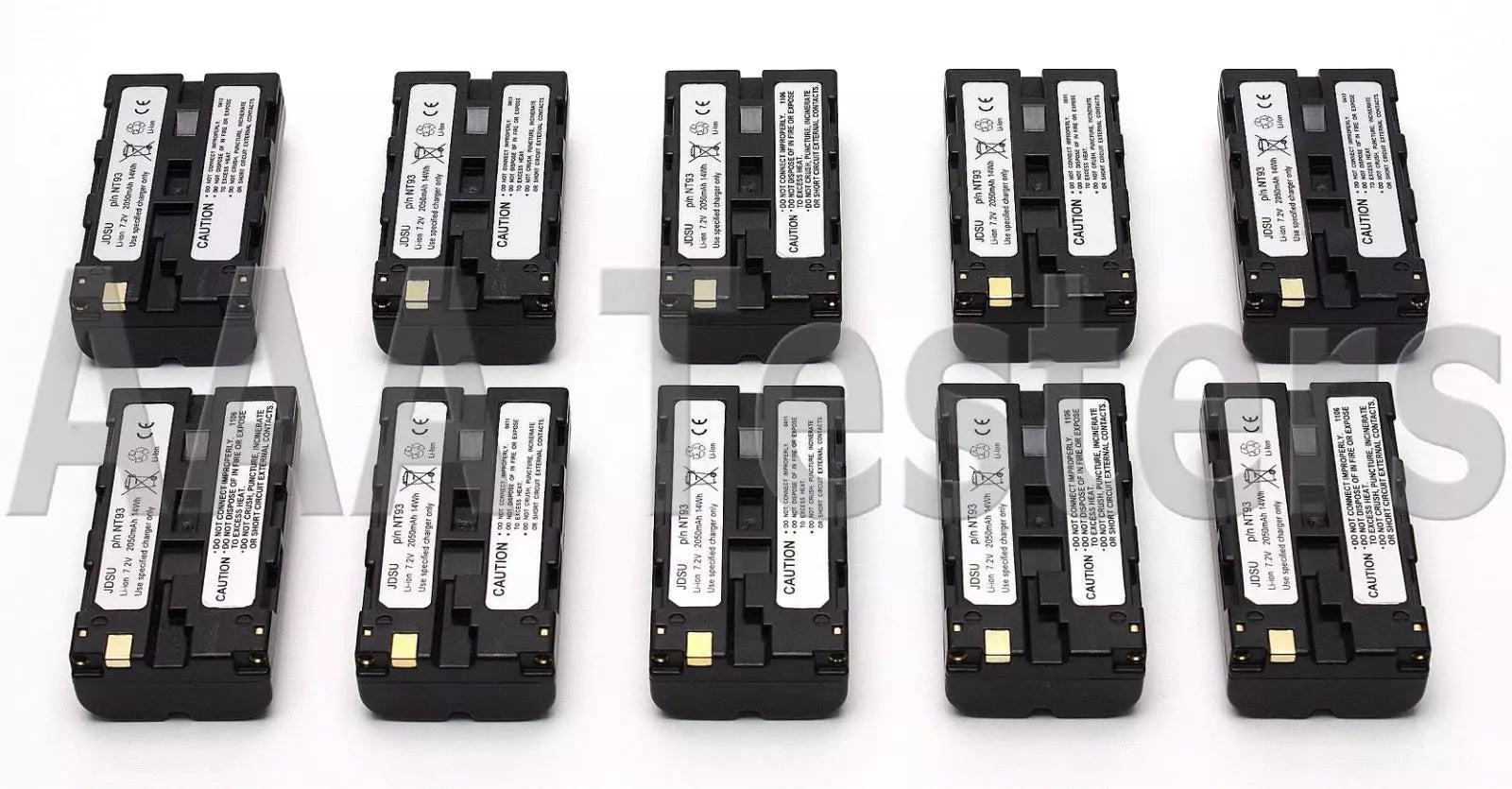JDSU Test-Um Validator NT93 Lot Of 10 Brand New Batteries Battery - XG eqpt