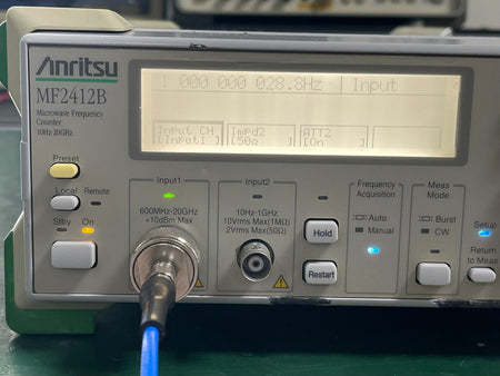 Anritsu MF2412B 10 Hz to 20 GHz Microwave Frequency Counter _7708