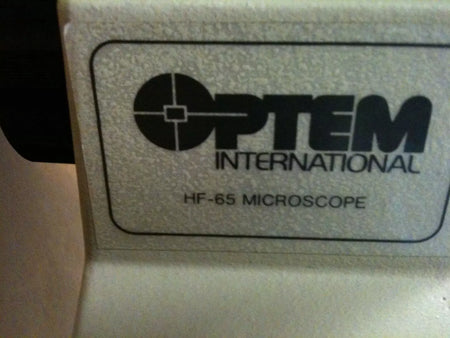 Optem International HF-65 Microscope Parts with Nikon Eyepiece