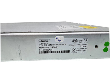 Newtec EL170 Elevation IP Satcom Modulator DVB-S2