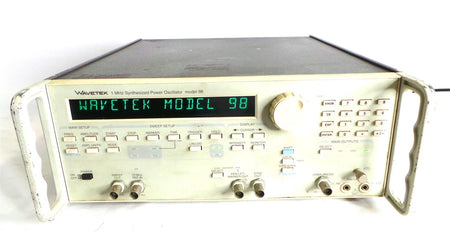 Wavetek 1 Mhz Synthesized Power Oscillator Model 98 - High-Quality Precision Generator