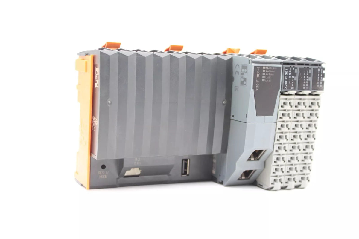 B&R X20CP1301 CPU Unit with INTEL X86 EtherNet/IP Interface Module X20IF10D1-1