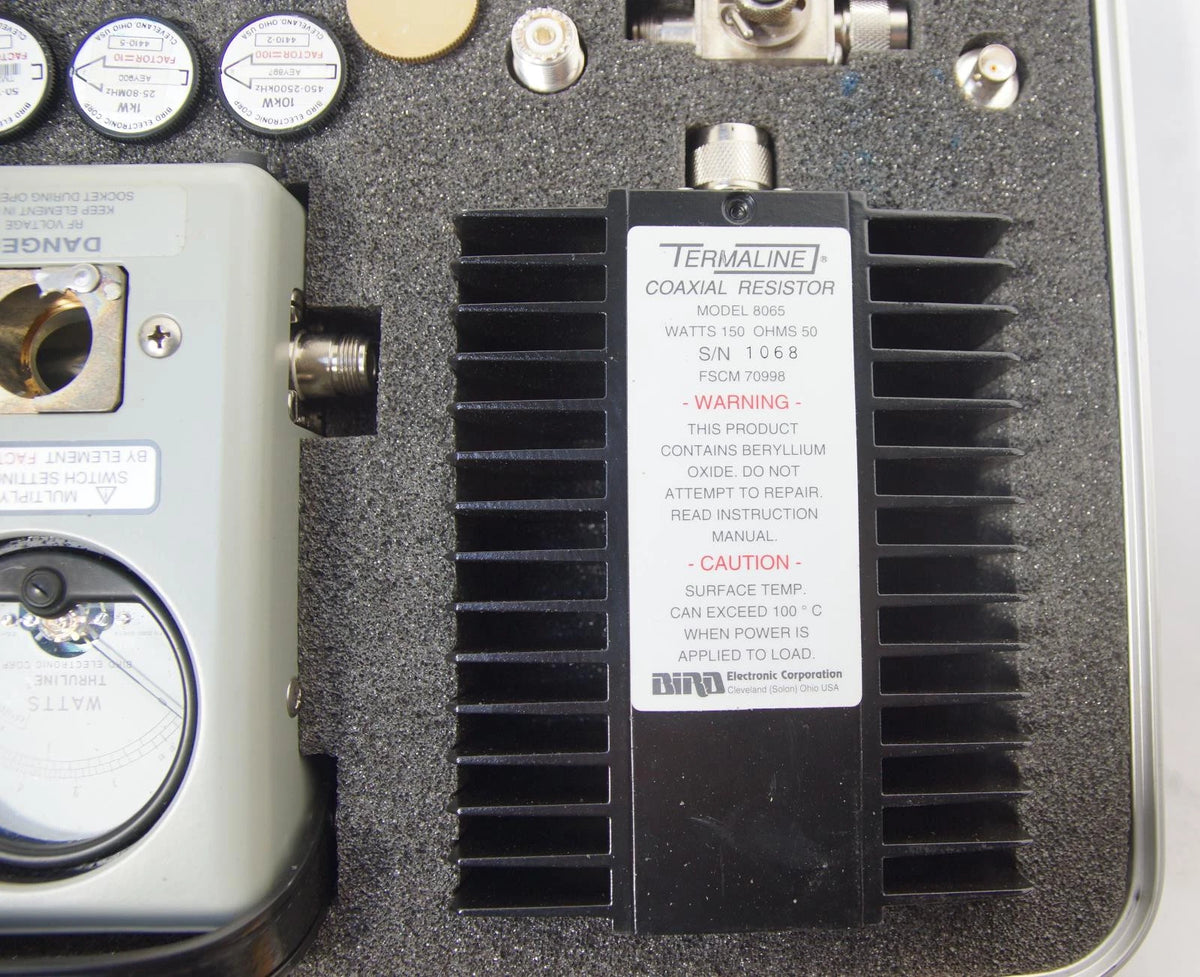Bird Electronic Corporation 4410 Wattmeter Kit / Radio Test Set w Accessories