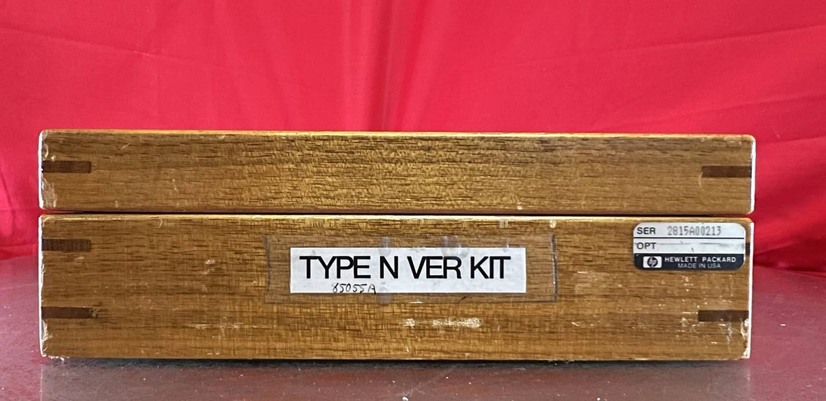 Agilent/Keysight 85055A Verification Kit Type-N SN 2815A00213