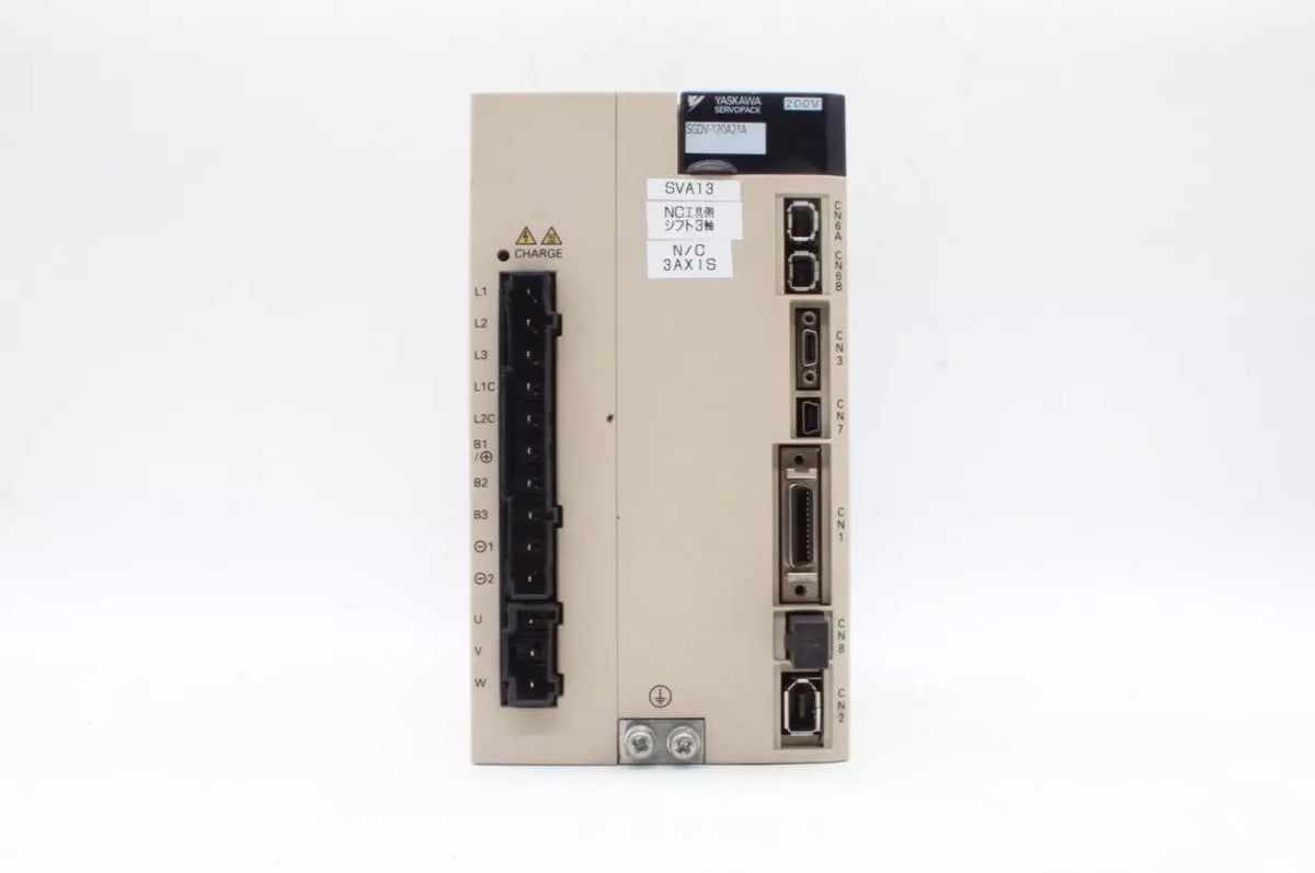 YASKAWA SGDV-120A21A AC Servo Drive 1.5KW 200-230VAC 50/60HZ 3 Phase