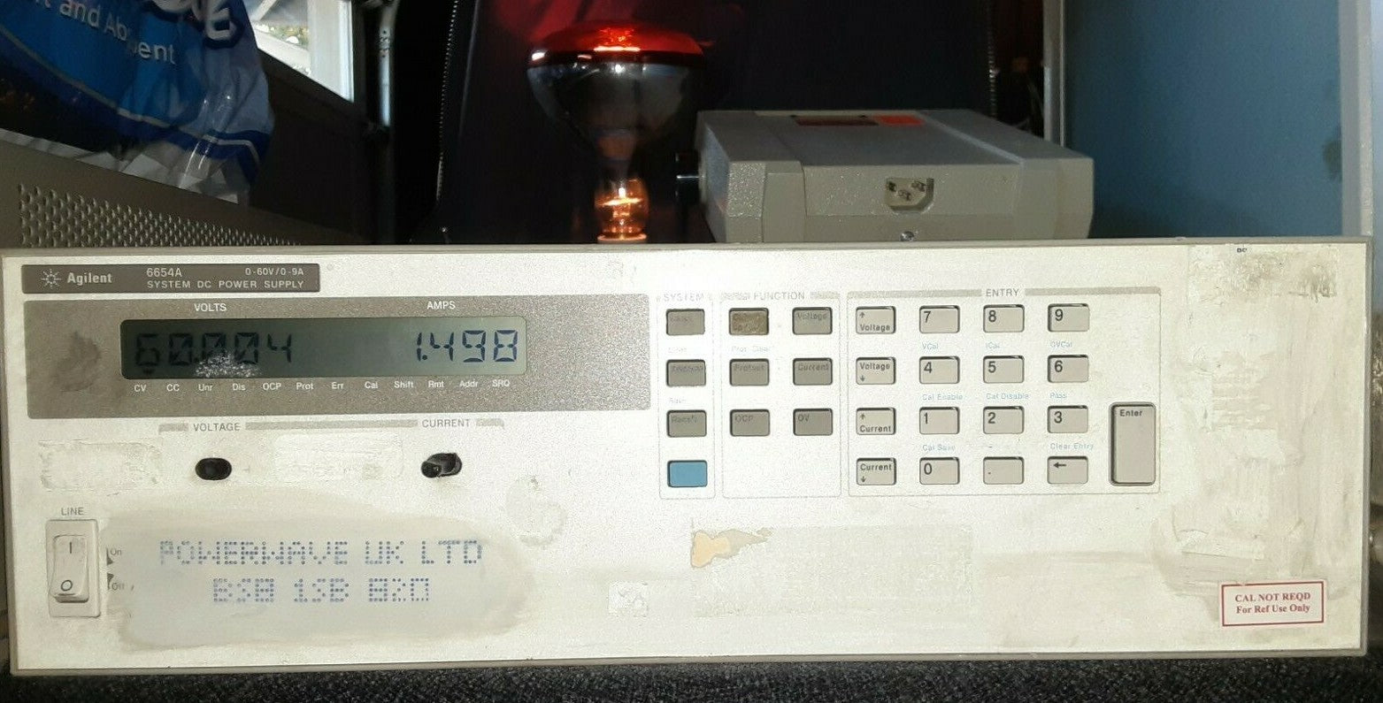 HP 6654A 60 Volt Lab Power Supply
