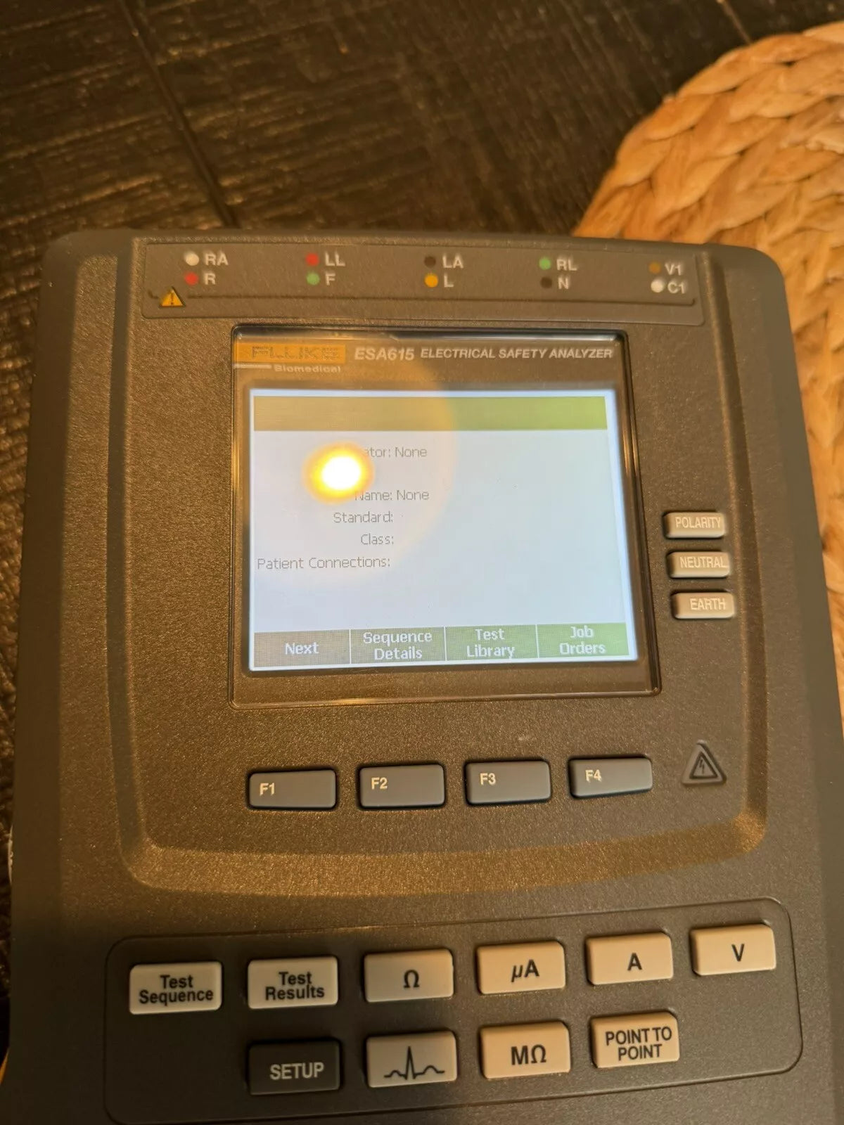 FLUKE ESA615 EU 230V Electrical Safety Analyzer (Calibrated 2024)