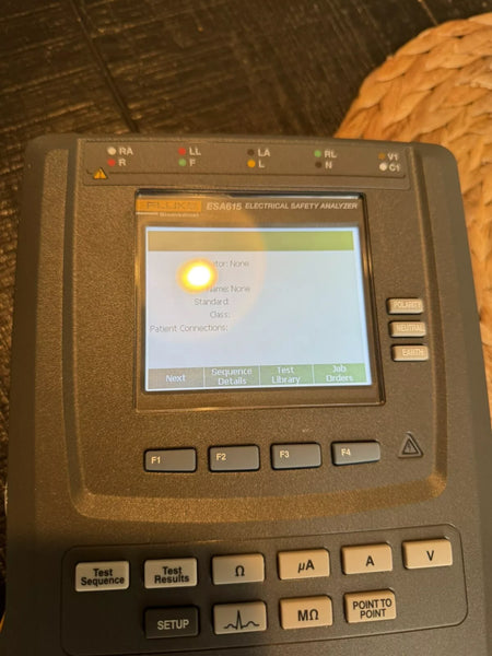 FLUKE ESA615 EU 230V Electrical Safety Analyzer (Calibrated 2024)