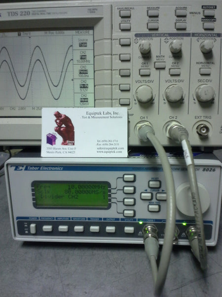8026 20 MHz Dual Channel Arbitrary Waveform Generator by Tabor Electronics