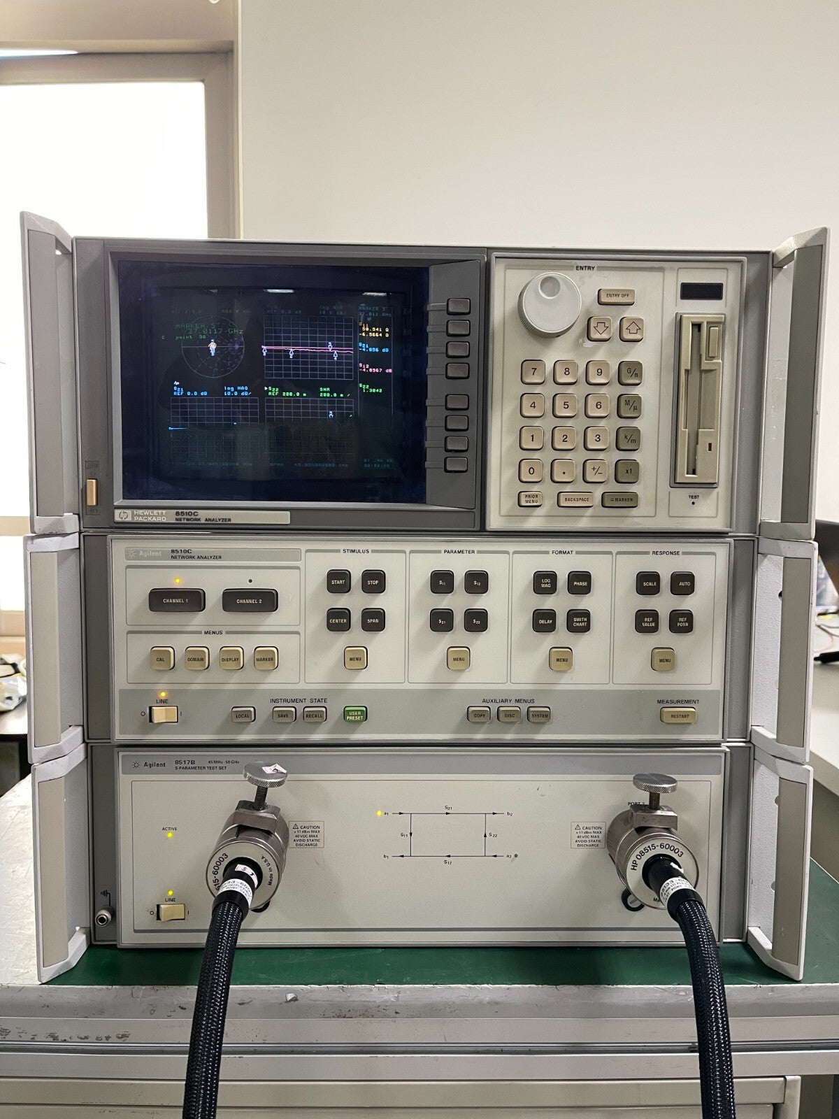 HP Agilent 8517B S-Parameter Test Set for 8510C Network Analyzer _3602A01301