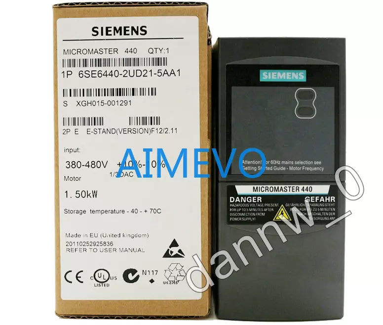 New In Box Siemens 6SE6440-2UD21-5AA1 6SE6 440-2UD21-5AA1 Inverter