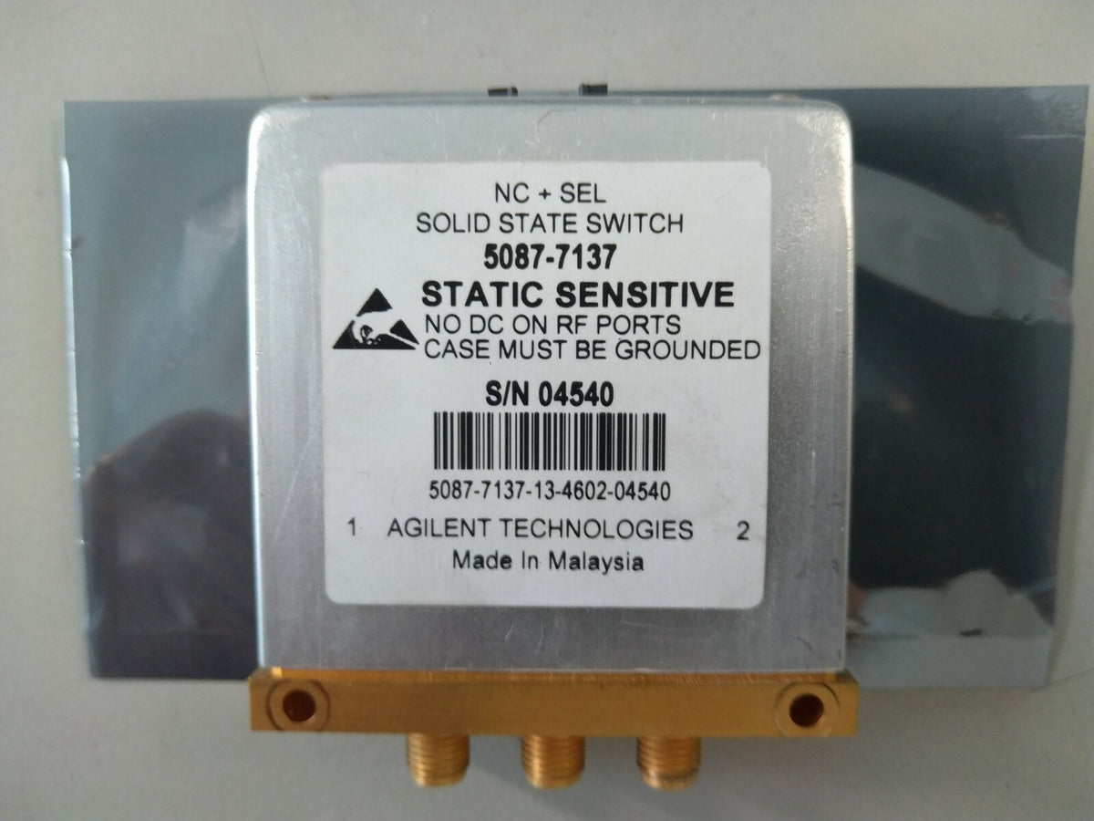 HP Agilent Keysight 5087-7137 Solid State Switch Assembly