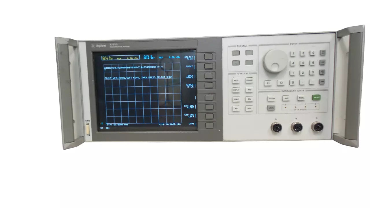 Agilent 8757D Scalar Network Analyzer - Reliable Tool for Network Analysis