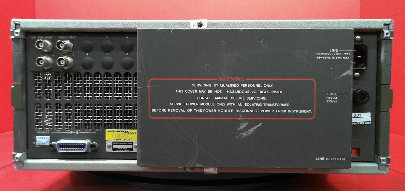 HP Agilent Keysight 8161A Programmable Pulse Generator 100MHz