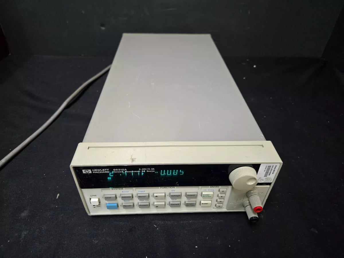 HP 66312A 0-20V, 0-2A DC Source (2838)