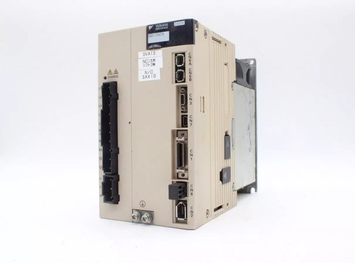 YASKAWA SGDV-120A21A AC Servo Drive 1.5KW 200-230VAC 50/60HZ 3 Phase